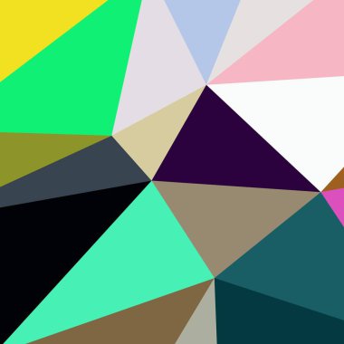 Arka plan çok renkli geometrik poligonal.