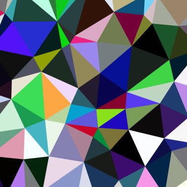 Arka plan çok renkli geometrik poligonal.