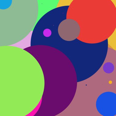 Daire geometrik zarif arka plan çok renkli desen.