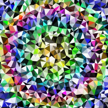 Arka plan çok renkli geometrik poligonal.