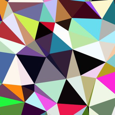 Arka plan çok renkli geometrik poligonal.