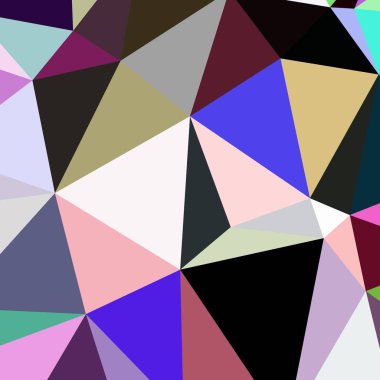 Arka plan çok renkli geometrik poligonal.