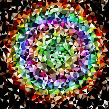 Arka plan çok renkli geometrik poligonal.