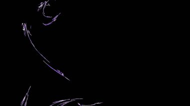 Fantezi kaotik renkli fraktal desen. Soyut Fraktal şekiller. 3D render resimde arka plan veya duvar kağıdı.