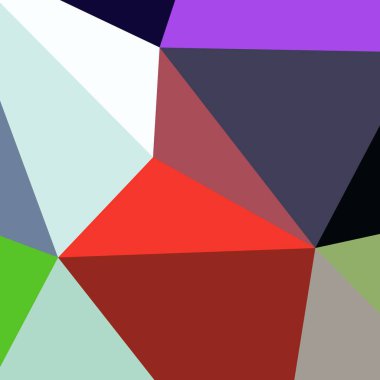 Arka plan çok renkli geometrik poligonal.