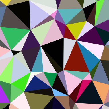 Arka plan çok renkli geometrik poligonal.