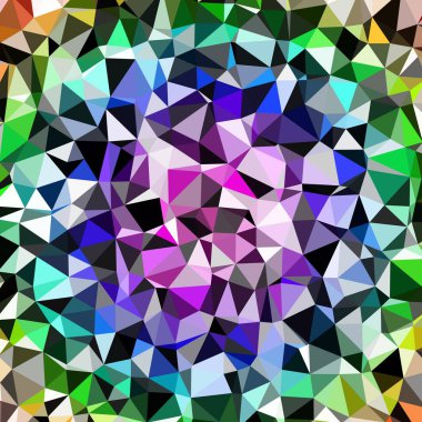 Arka plan çok renkli geometrik poligonal.