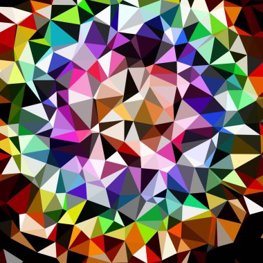 Arka plan çok renkli geometrik poligonal.