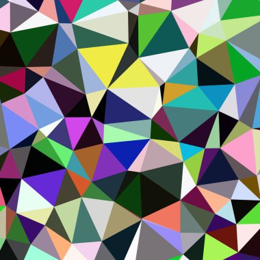 Arka plan çok renkli geometrik poligonal.