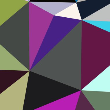 Arka plan çok renkli geometrik poligonal.