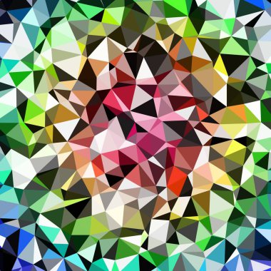 Arka plan çok renkli geometrik poligonal.