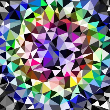Arka plan çok renkli geometrik poligonal.