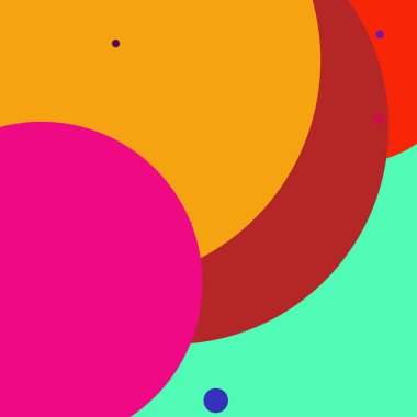 Daire geometrik zarif arka plan çok renkli desen.