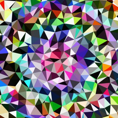 Arka plan çok renkli geometrik poligonal.