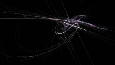 Fantezi kaotik renkli fraktal desen. Soyut Fraktal şekiller. 3D render resimde arka plan veya duvar kağıdı.