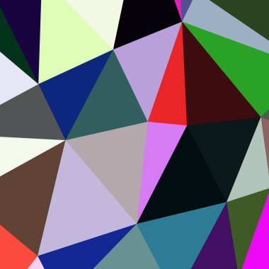 Arka plan çok renkli geometrik poligonal.