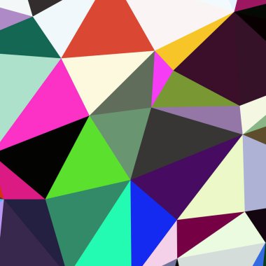 Arka plan çok renkli geometrik poligonal.