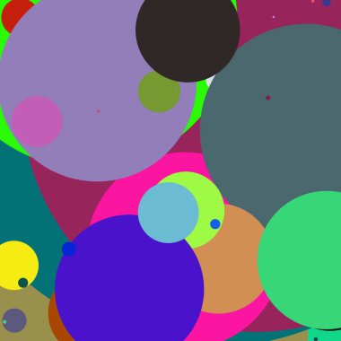 Daire geometrik büyük arka plan çok renkli desen.