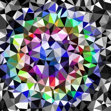 Arka plan çok renkli geometrik poligonal.