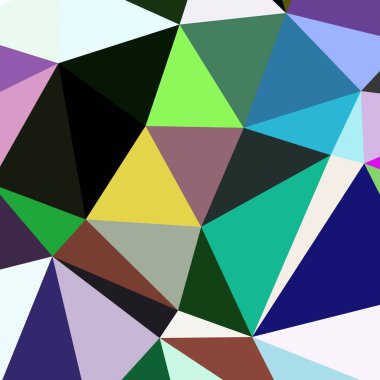 Arka plan çok renkli geometrik poligonal.