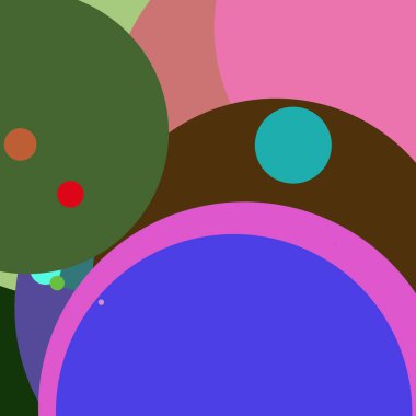 Daire geometrik zarif arka plan çok renkli desen.