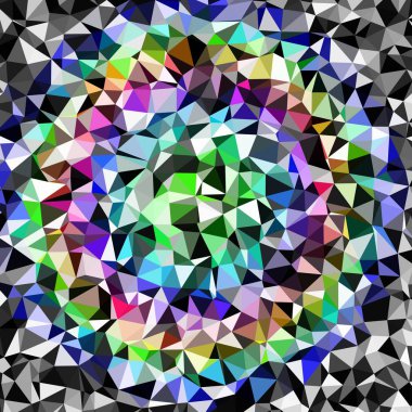 Arka plan çok renkli geometrik poligonal.