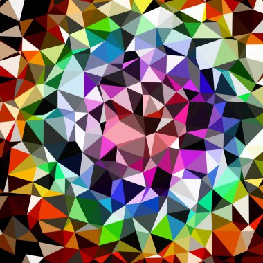 Arka plan çok renkli geometrik poligonal.