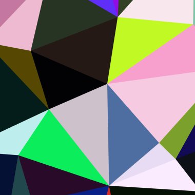 Arka plan çok renkli geometrik poligonal.