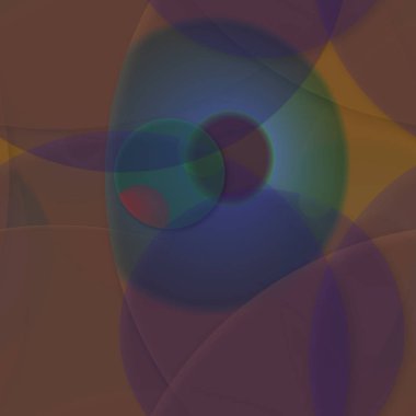 Çok renkli geometrik daire arka plan seamless modeli.