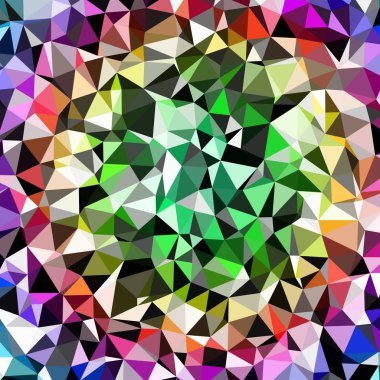Arka plan çok renkli geometrik poligonal.