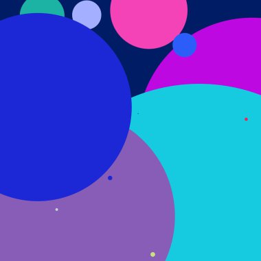 Daire geometrik büyük arka plan çok renkli desen.