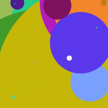 Daire geometrik güzel arka plan çok renkli desen.