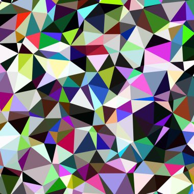 Arka plan çok renkli geometrik poligonal.