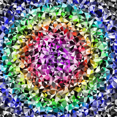 Arka plan çok renkli geometrik poligonal.