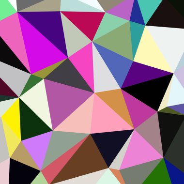 Arka plan çok renkli geometrik poligonal.