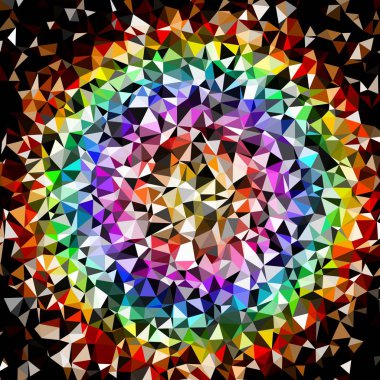 Arka plan çok renkli geometrik poligonal.