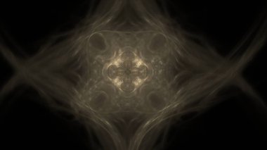 Fantezi kaotik renkli fraktal desen. Soyut Fraktal şekiller. 3D render resimde arka plan veya duvar kağıdı.