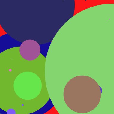 Daire geometrik şaşırtıcı arka plan çok renkli desen.