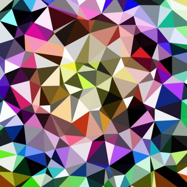 Arka plan çok renkli geometrik poligonal.