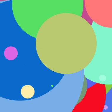 Daire geometrik güzel arka plan çok renkli desen.