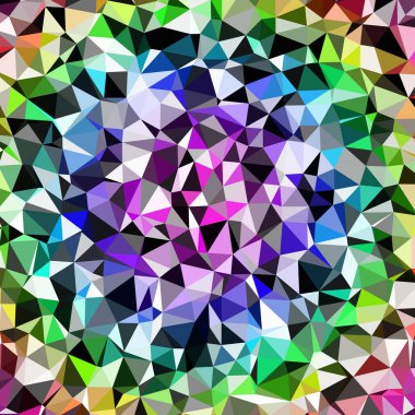 Arka plan çok renkli geometrik poligonal.