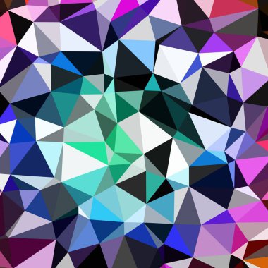 Arka plan çok renkli geometrik poligonal.