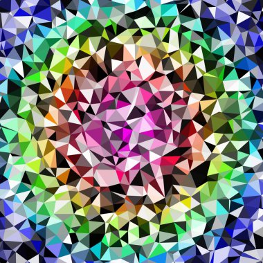 Arka plan çok renkli geometrik poligonal.