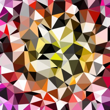 Arka plan çok renkli geometrik poligonal.