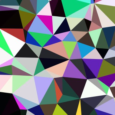 Arka plan çok renkli geometrik poligonal.