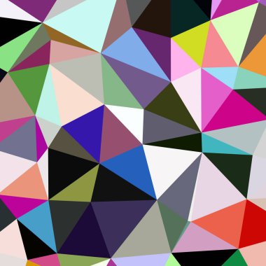 Arka plan çok renkli geometrik poligonal.