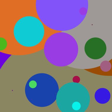 Daire geometrik güzel arka plan çok renkli desen.