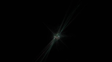 Fantezi kaotik renkli fraktal desen. Soyut Fraktal şekiller. 3D render resimde arka plan veya duvar kağıdı.