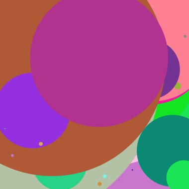 Daire geometrik büyük arka plan çok renkli desen.