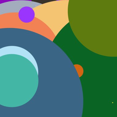 Daire geometrik zarif arka plan çok renkli desen.